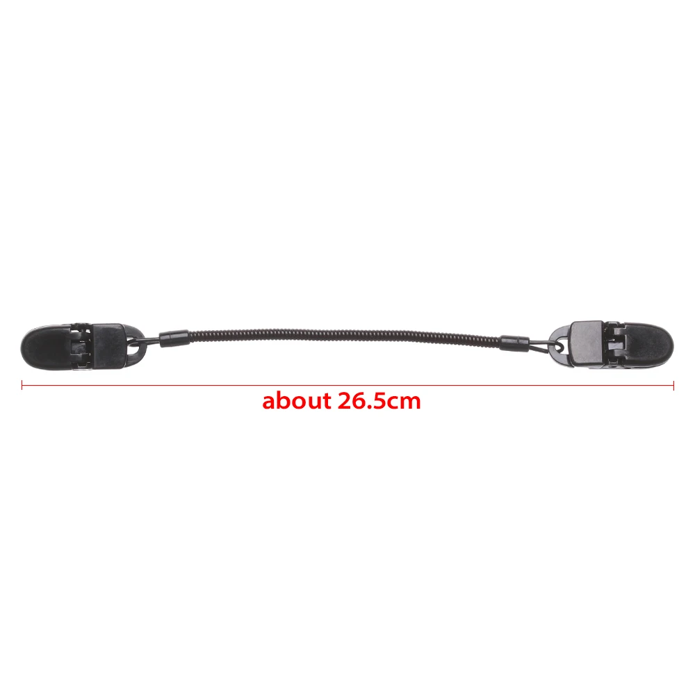 Fishing Cap Eyewear Retainer Hat Leash Windy Clip Holder Nylon Cord Strap Plastic Windproof Clips Fishing Accessories for fishing hats