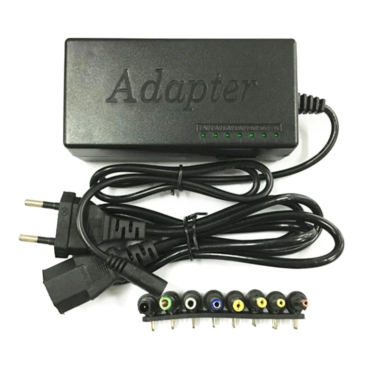 

70W Multi-function Laptop Power Adapter 12-24V Universal Adjustable Voltage Notebook Power Charger Replacement