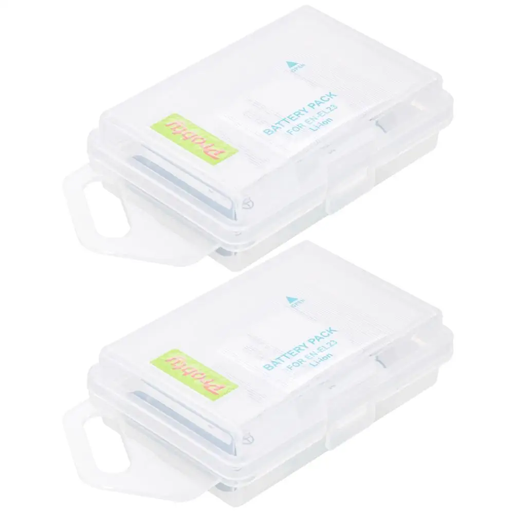 Probty Per Nikon En-El23 Batteria + Caricatore Doppio Per Nikon Coolpix B700 P600 P610S P900S S810C