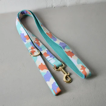 

Free engrave ID nylon adjustable dog collar leash set with bow tie for big small dogs fabric collar Christmas decorative gifts