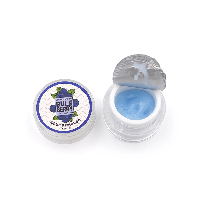 10pcs FUNMIX 5g Fruit Flavour Eyelash Extension Glue Remover Cream For Lashes Glue Remover No Irritating Lash Cleaning Cream 6