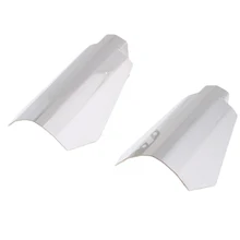 Таможня хром рука охранники для Harley Dyna's/FXR Baggers Lagre