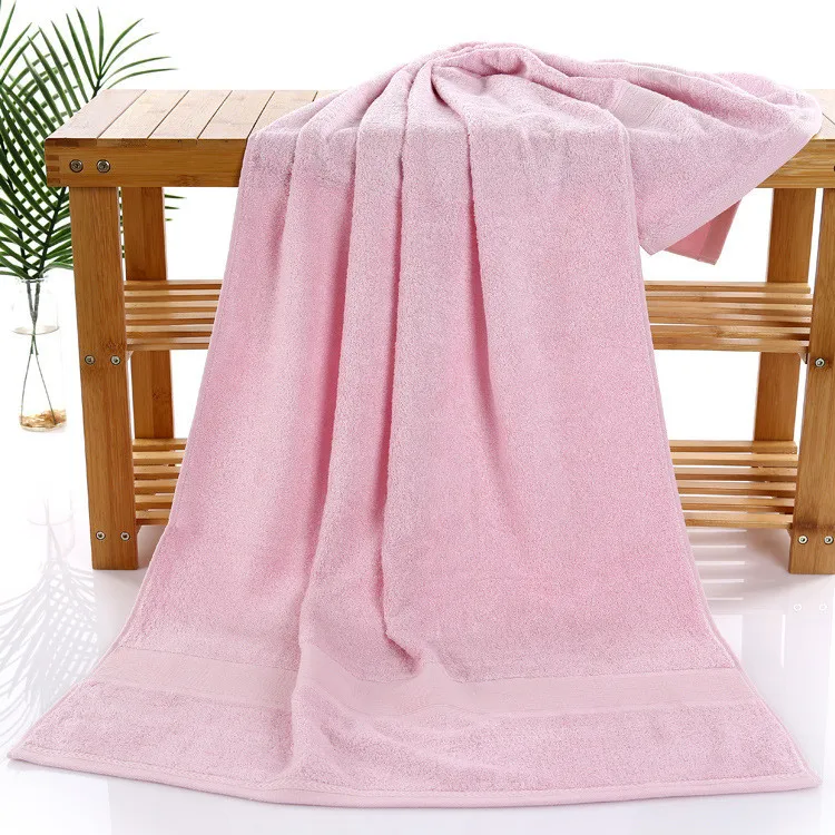 Антибактериальное бамбуковое полотенце высокого качества, пляжное полотенце 70*140 см, супер мягкое однотонное домашнее полотенце для душа в отеле, Подарочное полотенце для ванной комнаты Toalla