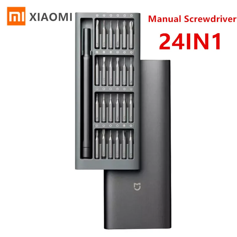Набор отверток XIAOMI 24 в 1 прецизионные биты для магнитных с шестигранной головкой