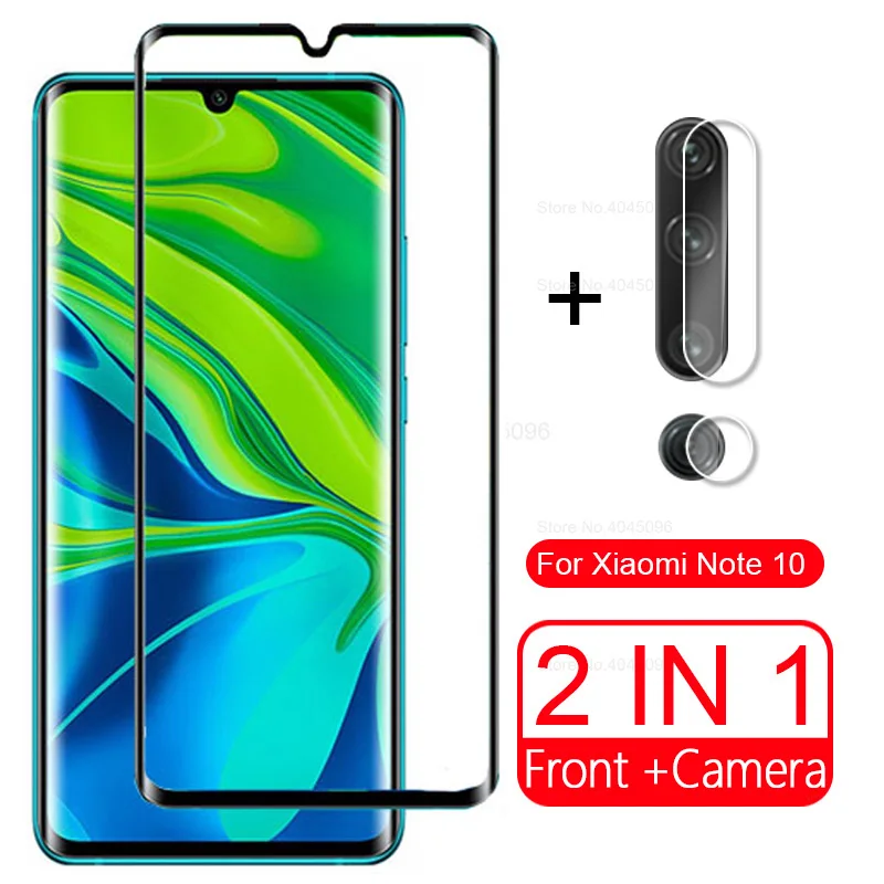 Стекло для камеры 2 в 1 xiaomi note 10 note10 Pro закаленное стекло xiomi mi CC9 Защитная пленка