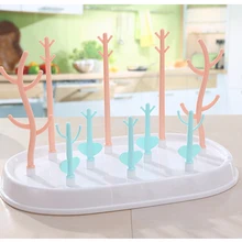 Лидер продаж, 1 шт. бутылочки для кормления детей, сушильная стойка, пылезащитный чехол для младенцев, полка для хранения сосок, съемная подставка для молока