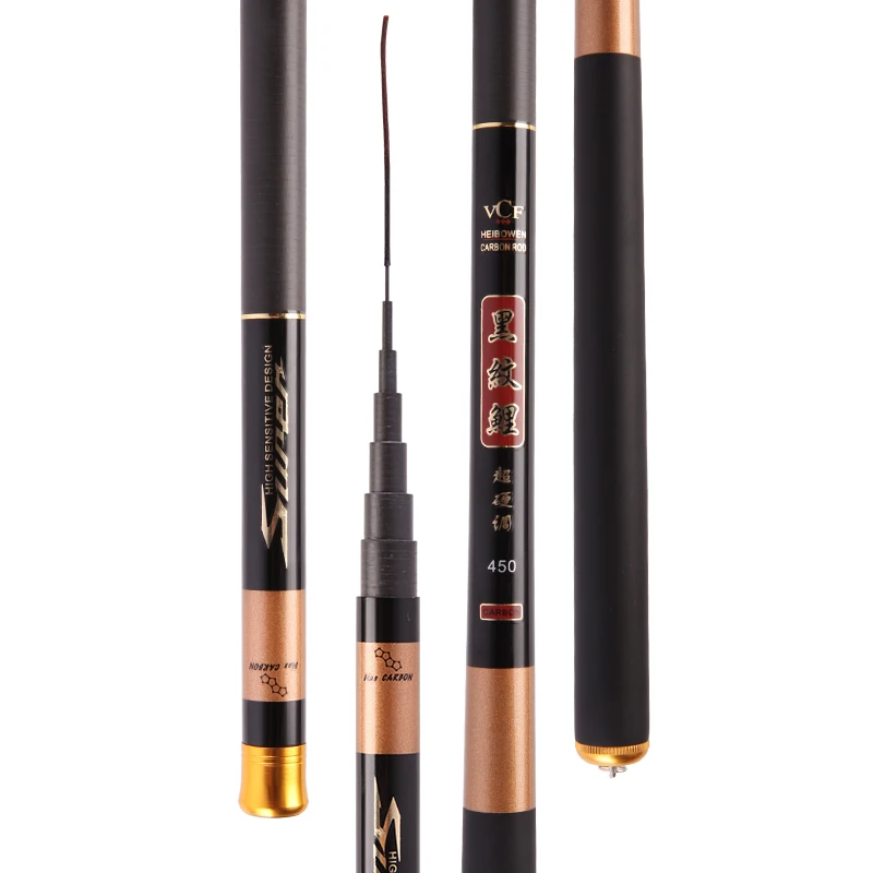2020 Fishing Rods Pole Telescopic Casting Carp Carbon Fiber Stream Ultralight 3M4M5M6M7M Surperhard Blank Portable | Спорт и