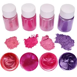 Vibrant Mica Powder Kit for Creative Projects - 50 Colors (4 colors)