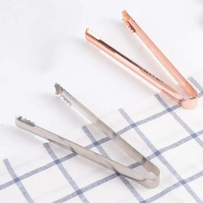 

Stainless Steel Ice Cube Clips Bread Buffet Clip Multi-function Kitchen Food Clips
