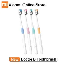 Xiaomi Doctor B зубная щетка гигиена полости рта портативная 4 шт цвета включая 1 походная коробка зубная щетка мягкая зубная щетка