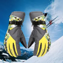 Сноуборд водонепроницаемые перчатки зимние лыжные изоляционные перчатки взрослые теплые водонепроницаемые ветрозащитные перчатки handschoenen лыжные 30O9