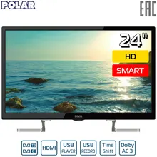 Телевизор 24" POLAR P24L51T2CSM HD SmartTV