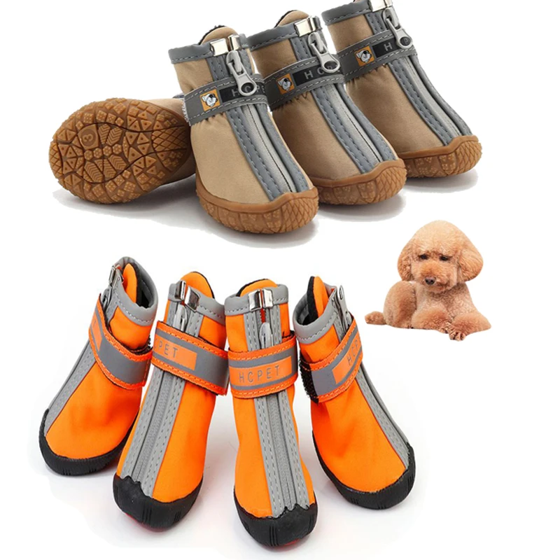4PcssetPetDogShoesNonSlipSportsMountainWearableBoots