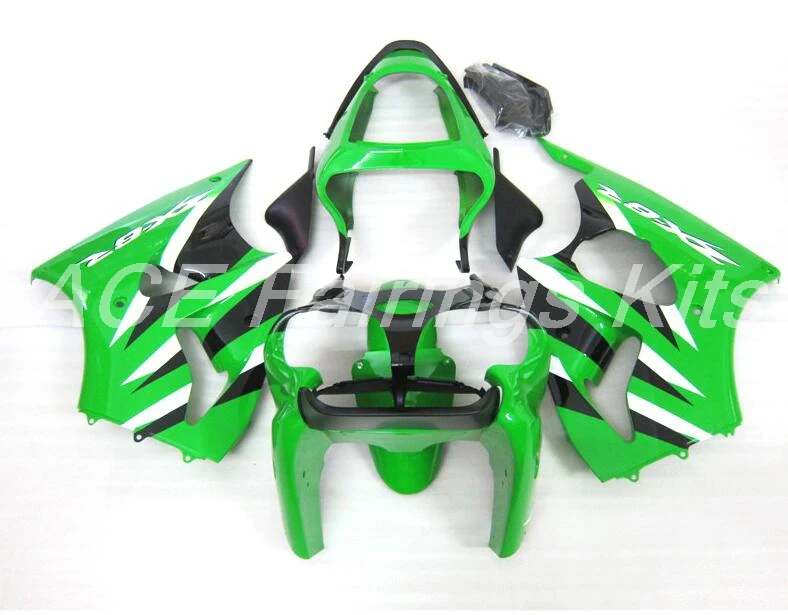 ABS Полный Обтекатель подходит для Kawasaki ZX6R 2000 2001 2002 мотоцикл Обтекатели ZX-6R 00 01 02 ниндзя 636 крутой стиль