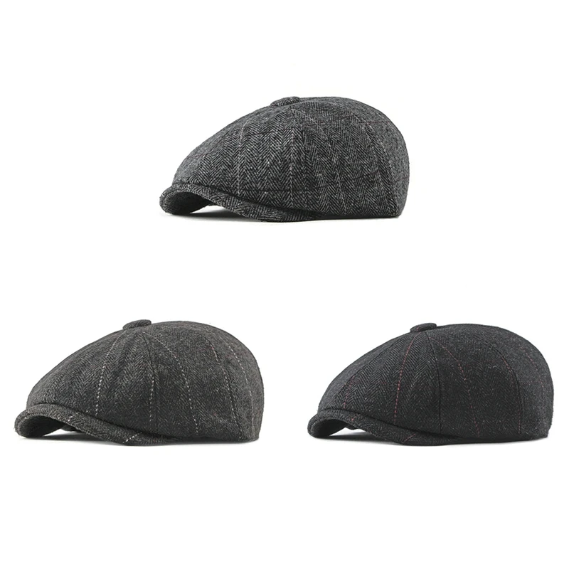 Унисекс, женский, мужской берет, Регулируемая Кепка от солнца, остроконечная шапка, уличная, Осень-зима, головной убор, аксессуары для одежды