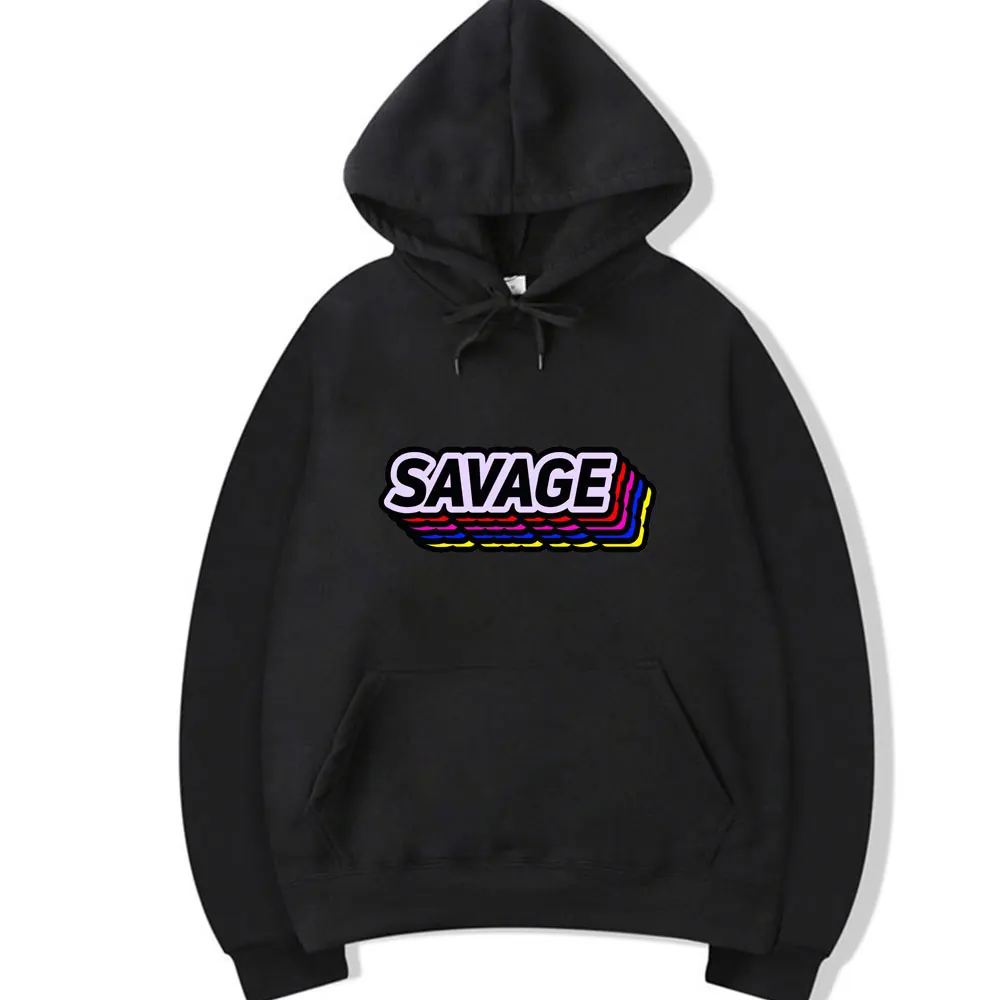 

New Arrival Mens Hoody Savage Hoodies Parody No Heart X Savage Mode Slaughter Gang ATL Sweatshirts Long Sleeved Hoodie Suprem