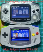 Kit de reemplazo de pantalla LCD V3 para Nintendo GBA, pantalla lcd de retroiluminación, 10 niveles de brillo alto, pantalla IPS V3 para consola GBA