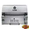 Multifunction Stainless Steel  Charcoal Barbecue Machine Villa Outdoor Embedded  Courtyard Garden Roast Meat Cooking Appliances 1