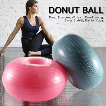 Balance Training Ball Stable Lightweight Donut Trainer Portable Exercise Yoga Gym Home Strength Fitness Ball Fitness Accessories 3