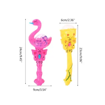 

New Luminous Stick Children Toy Stars Flashing Glow Rod Musical Magic Wand R9UE