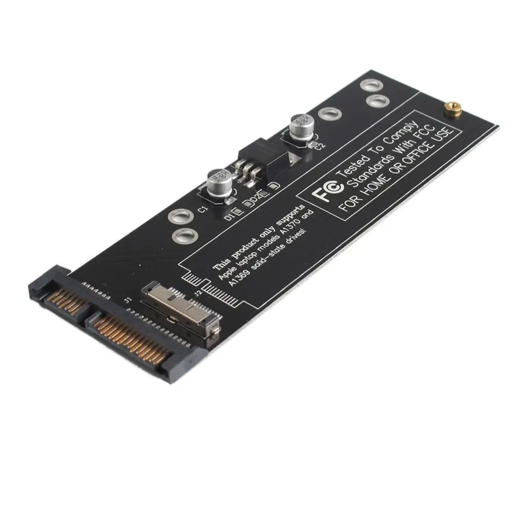 Оригинальная карта адаптер SSD на SATA для Apple Macbook Air A1370 A1369 2010/2011 Высококачественная