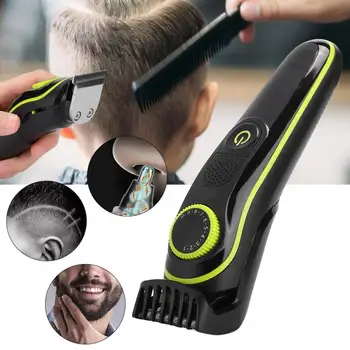 

Electric Shaver Multi-Functional Digital Display Hair Trimmer for Nose Hair Beard Body Hair (USB Type) Nose Ear Hair Shaver