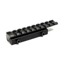 Dovetail удлинение 11 мм до 20 мм Вивер Пикатинни адаптер конвертер тактический прицел крепление основания Охотничьи аксессуары