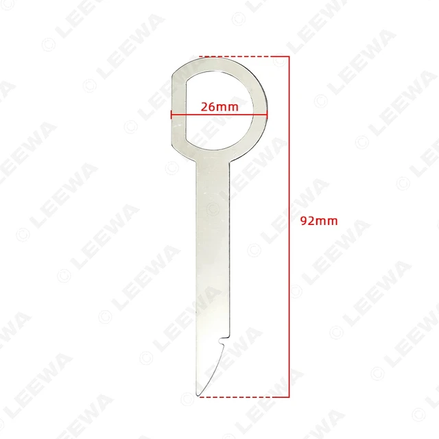 Unlocking tool removal bracket for VW Audi car radio removal bracket key