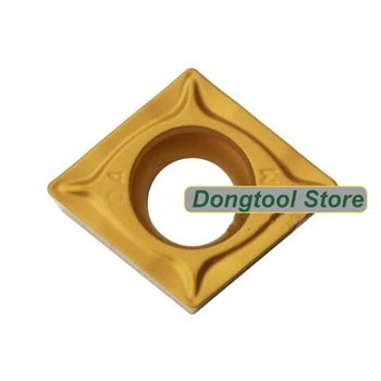 

10pcs CCMT120404 CCMT120408 HM YBC251 zhuzhou diamond carbide cutting inserts of cnc lathe turning tools