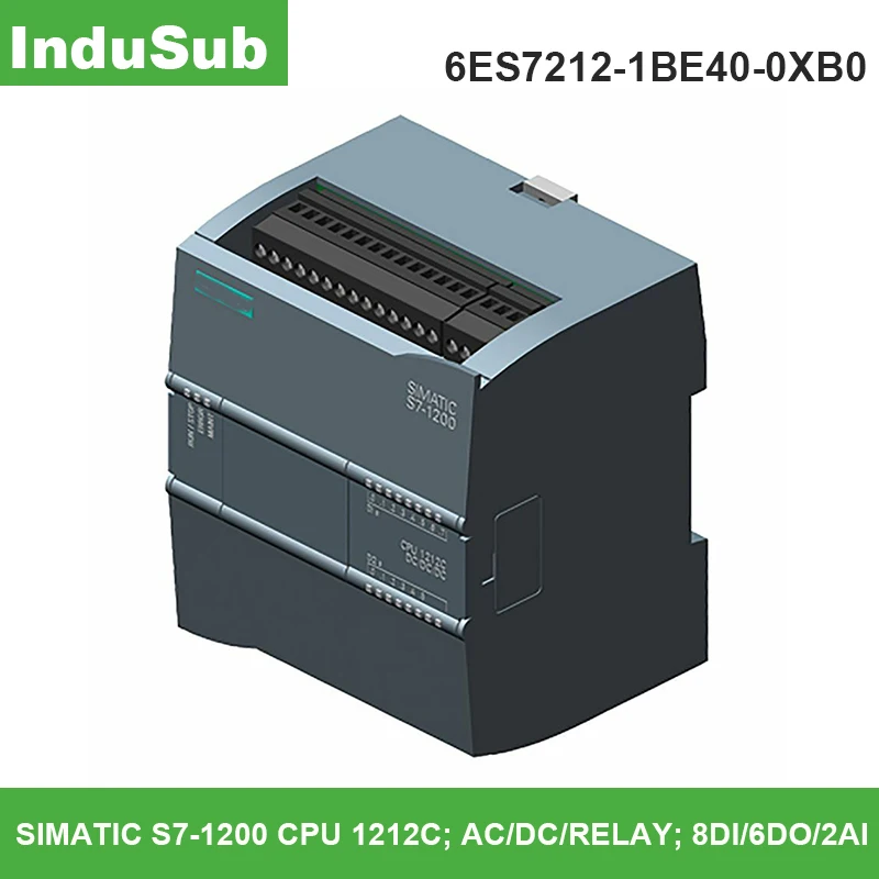 

6ES7212-1BE40-0XB0 S7-1200 CPU 1212C PLC Programmable Intelligent Controller