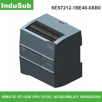 

6ES7212-1BE40-0XB0 S7-1200 CPU 1212C PLC Programmable Intelligent Controller