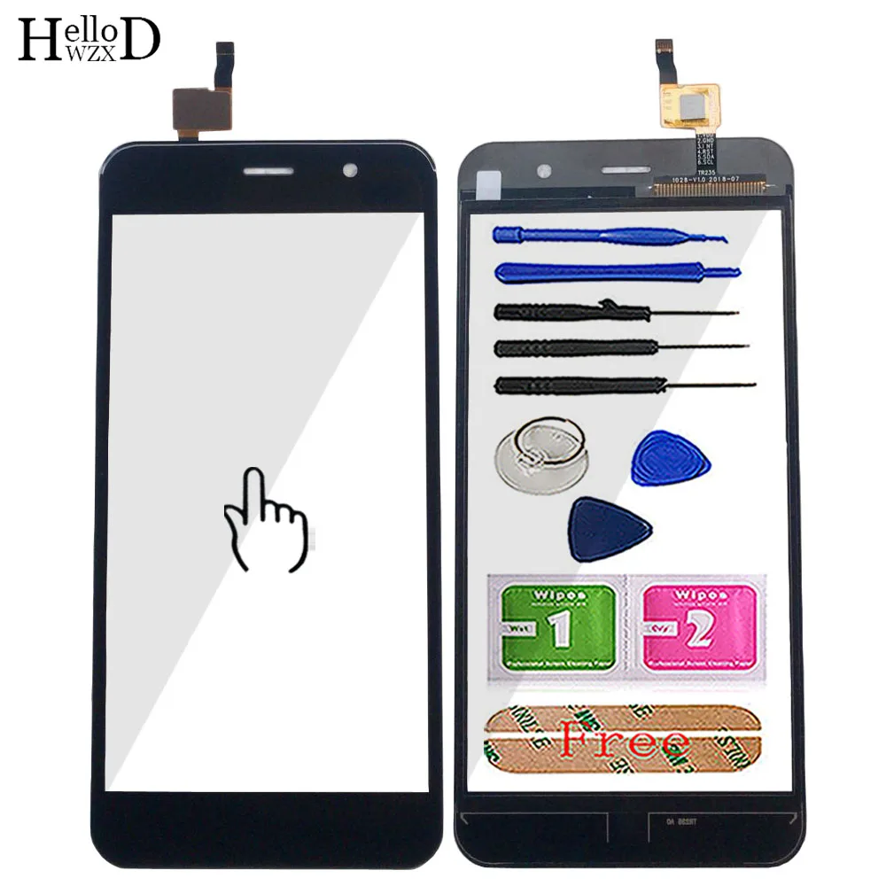 

Mobile Touch Screen For Vertex Impres Wolf Touch Screen TouchScreen Digitizer Panel Front Glass Lens Sensor Tools 3M Glue