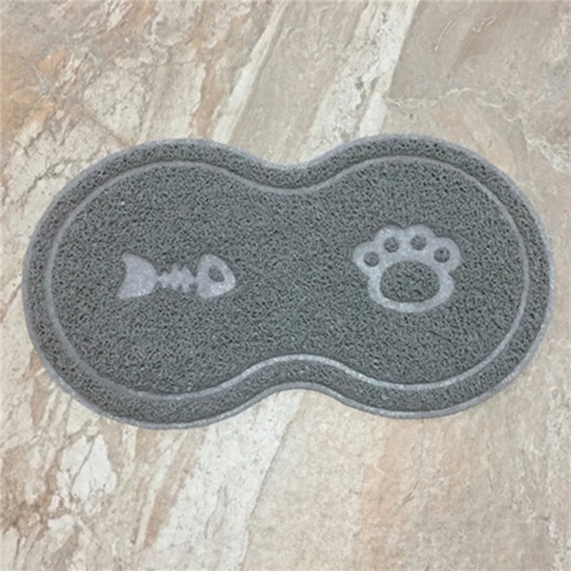 Bowl mat Высокое качество кормушка для домашних животных Керамика кошка Еда чаша собаки миска для воды с сушилка небольших собак кошек и собак чаша Товары - Цвет: Bowl mat
