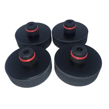 

Universal 4Pcs Black Rubber Jack Lift Point Pad Adapter Jack Pad Tool Chassis Jack Car Styling Accessories