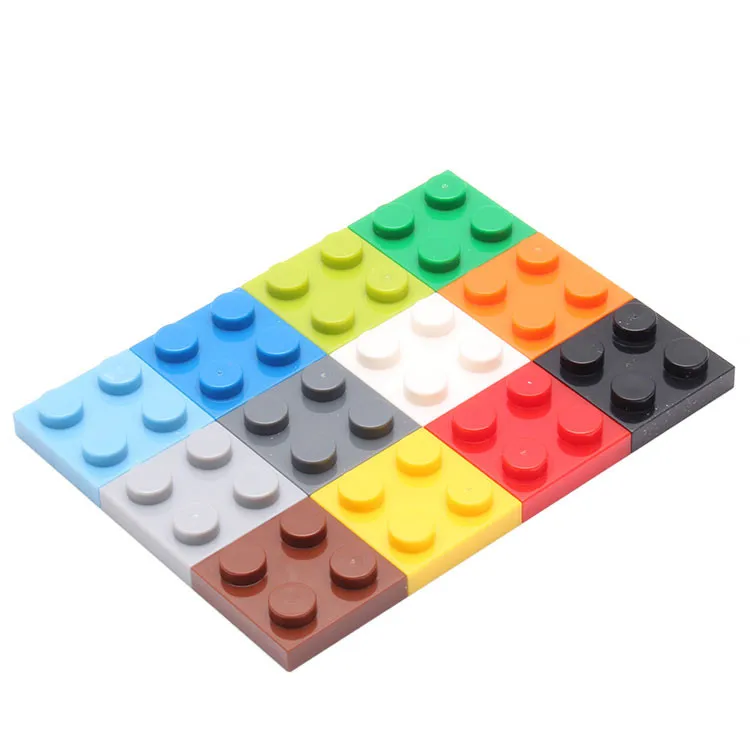 

DIY Building Blocks Thin Figures Bricks 2x2 Dots 120PCS lot 12Color Educational Creative Compatible With Legoe Toys for Children