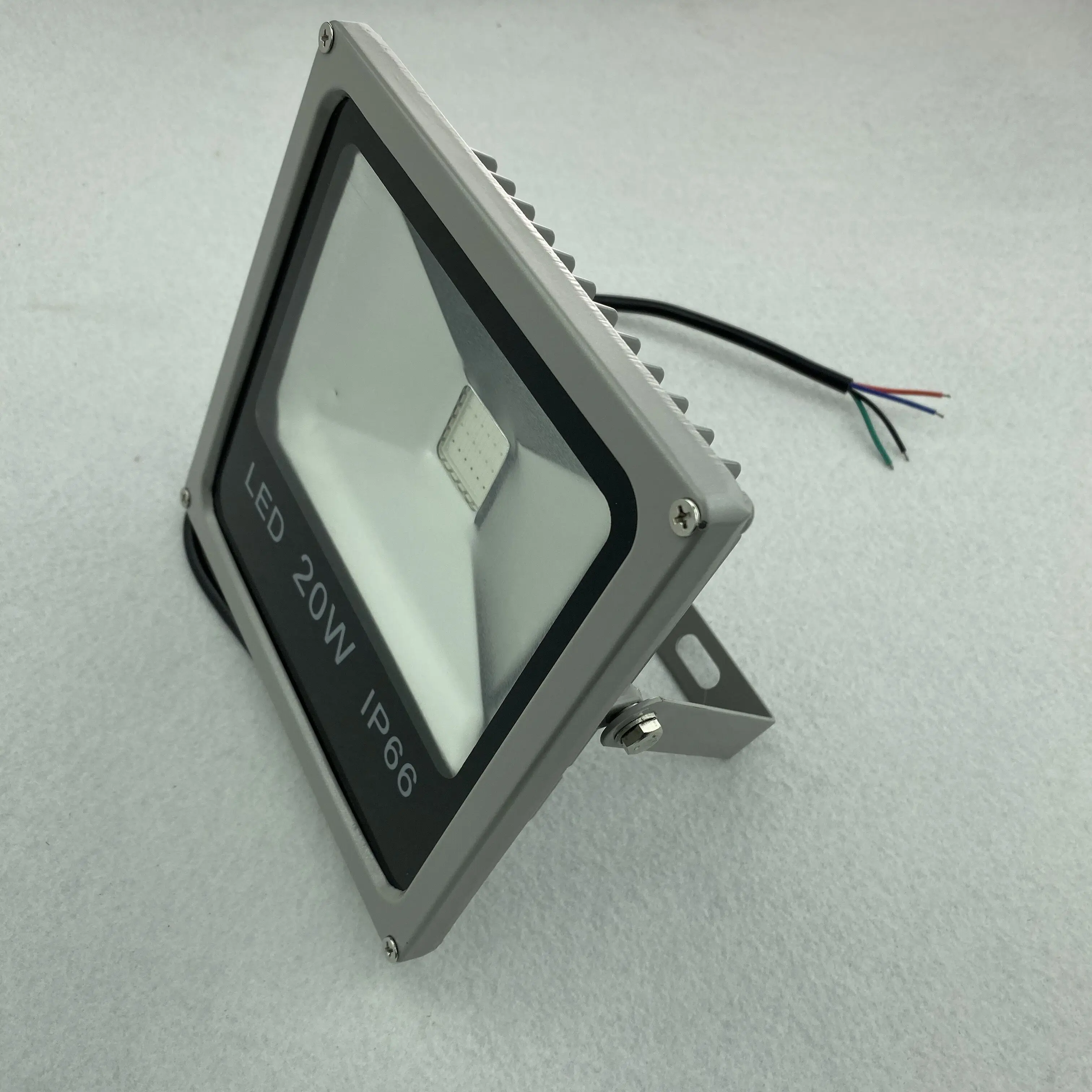 20 Вт RGB Светодиодный прожектор светильник; DC24V вход; с 4 провода драйвер pwm внутри