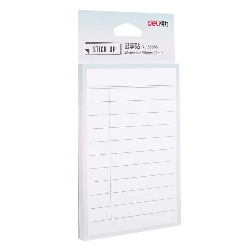 Deli 66556 Notes Hipster Sticky Notes Sticky Note Cute South Korea Note Students Stationery