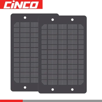 

2PCS/LOT 5V 1200mA Battery Charger USB port DC 5.5*2.1 Charge Regulators Solar Panel 6W Outdoor Power Li-ion Batteries Portable