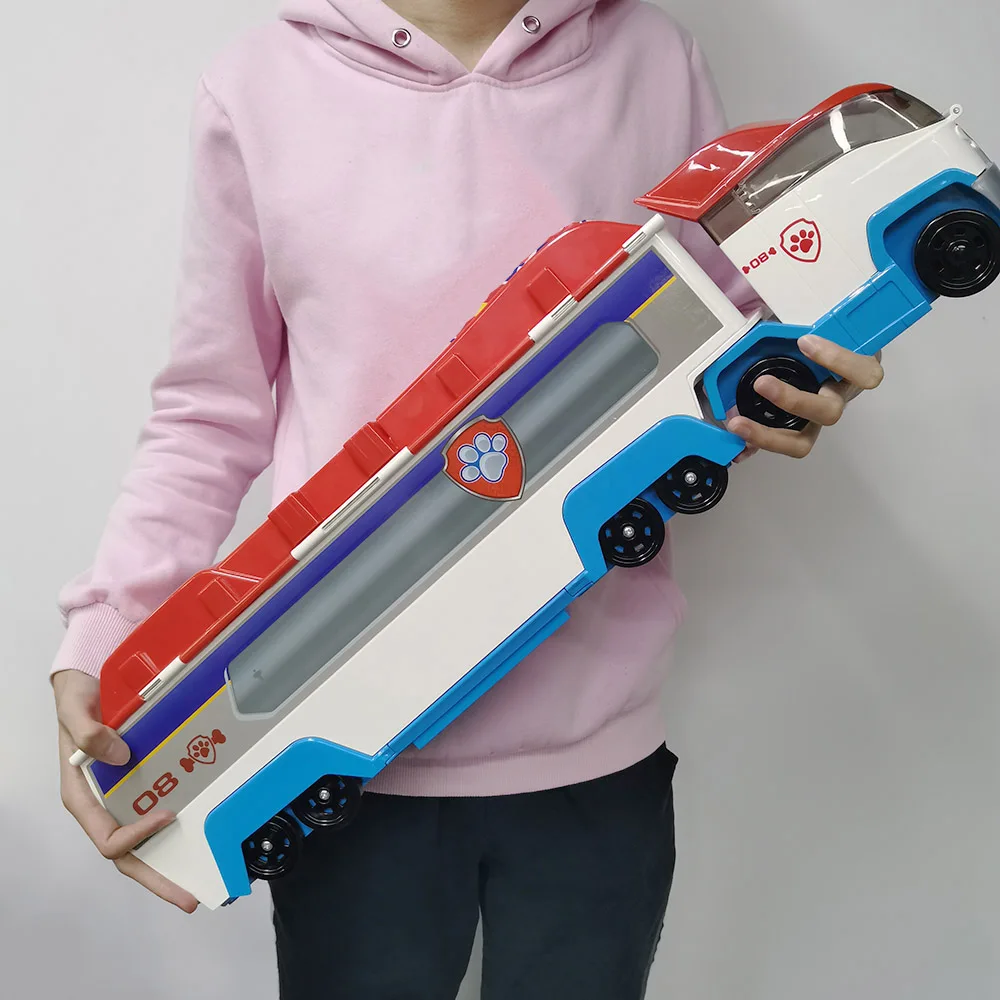 Paw Patrol автобус с музыкальным щенячьим патрулем набор игрушек Patrulla Canina подарок на день рождения фигурки Детские игрушки для детей 2D89