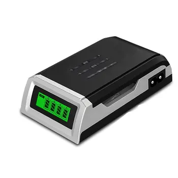 

LCD Display Charger for AA AAA Rechargeable Batteries Intelligent Fast Battery Charger UE EU UK Plug Electric ONLENY C905