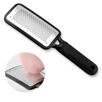 

Stainless Steel Foot File Scrubber Pedicure Heel Rubbing Exfoliation Dead Hard Skin Calluses Remove Cracked Heel Repair Tool