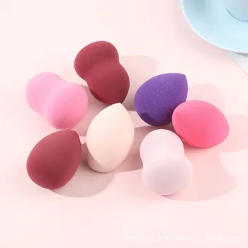 

6pcs/Set Women Soft Makeup Sponge Puff Face Nose Facial Foundation Base Liquid Powder Blending Cosmetic Tool