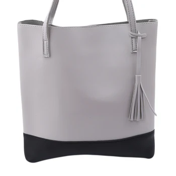 

PU Leather Patchwork Women HandBags Large Ladies Shopping Bags Women Laege Capacity Tote Bag Woman Shoulder Bag bolso mujer