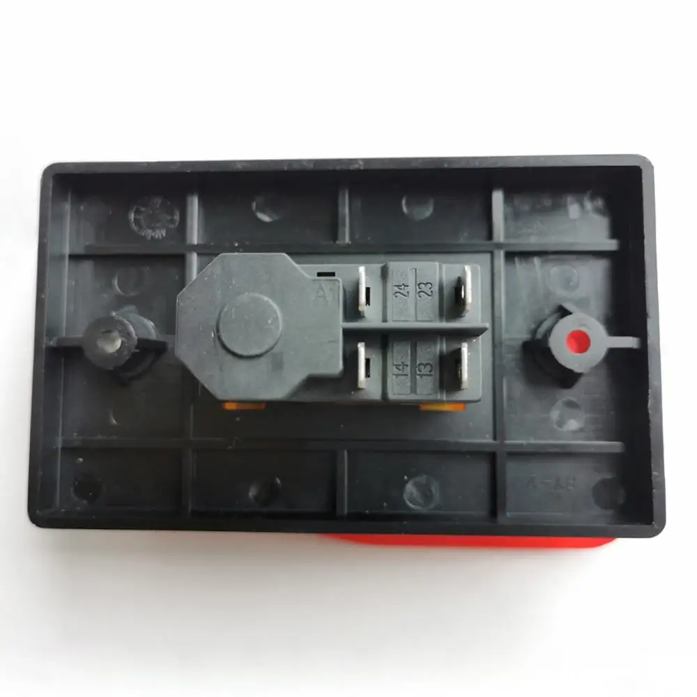 KEDU KJD17B 120V/250V 4 контакта электромагнитные переключатели аварийный стоп кнопочный