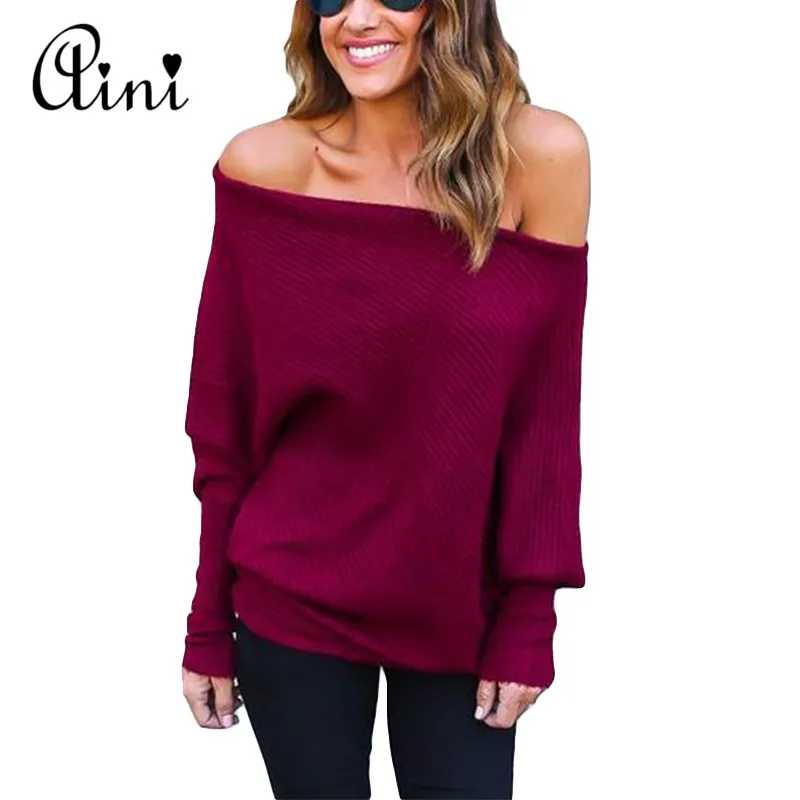 Осенне-зимний хлопковый свитер размера плюс 2019 женский модный сексуальный с