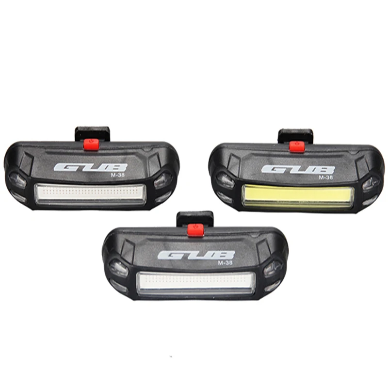

GUB M-38 Newest Safty Warning Lights Bicycle Taillight Lamp USB Rechargeable LED Cycling Bike Tail Light