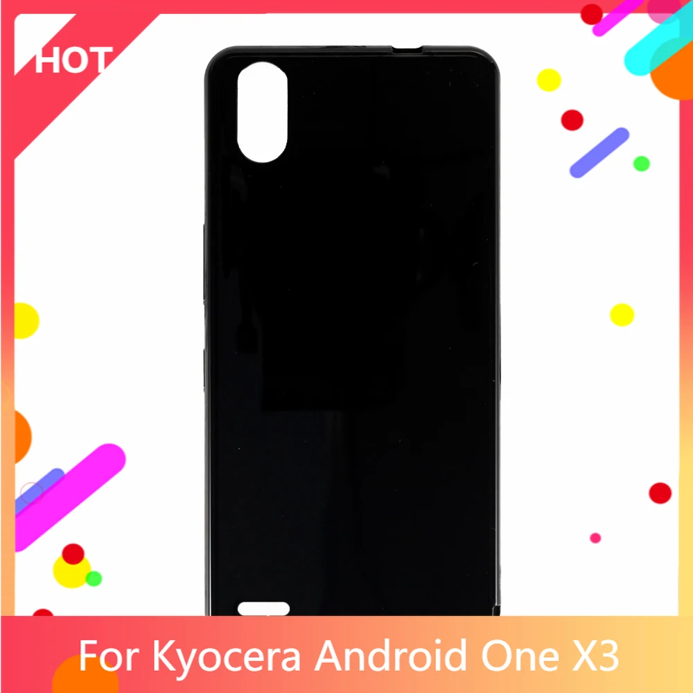 Android One X3 чехол Матовая Мягкая силиконовая задняя накладка из ТПУ для Kyocera