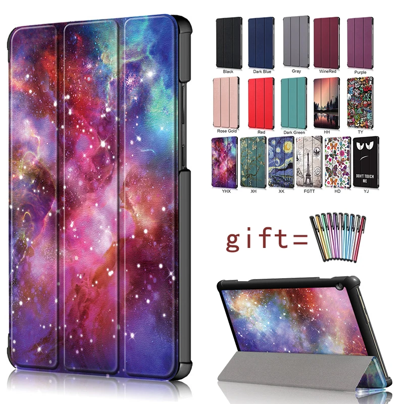 Funda inteligente magnética tableta, carcasa plegable con soporte, 10,3 pulgadas, para Lenovo Tab M10 FHD Plus 10.3, TB-X606F, TB-X606X