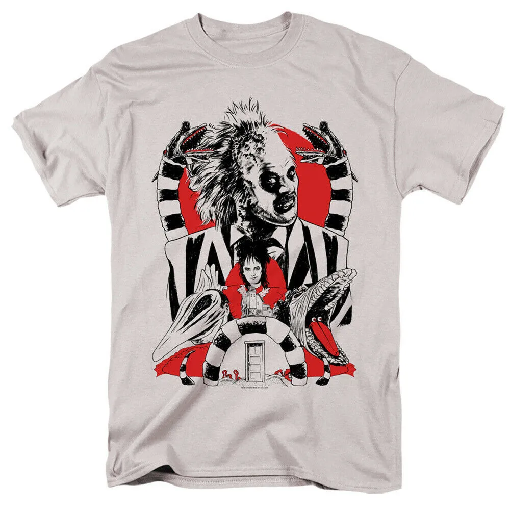 Beetlejuice Collage Adult T-Shirt Men Clothes Tee Shirt |