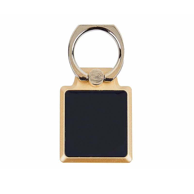Вращающееся на 360 г. Магнитное кольцо-крючок, анти-падение, держатель для телефона, подставка для телефона, кольцо на палец, автомобильная подставка для IPhone X, для huawei - Цвет: 01 Square gold